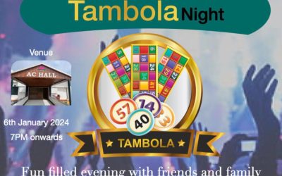 Tambola Night on 6th January 2024