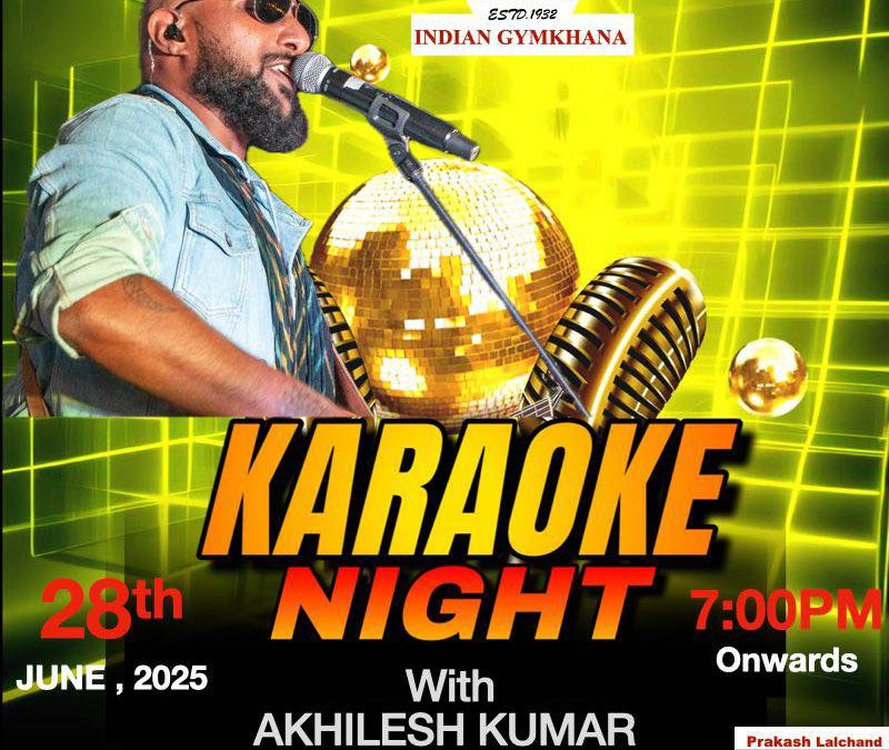 KARAOKE NIGHT WITH AKHILESH KUMAR