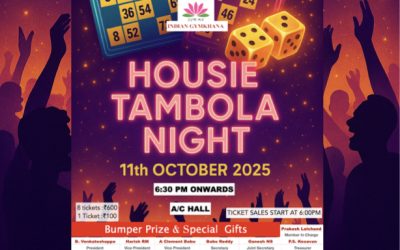Tambola / Housie Night on 11th October 2025.