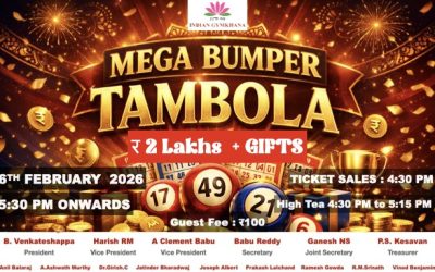 Indian Gymkhana Mega Bumper Housie