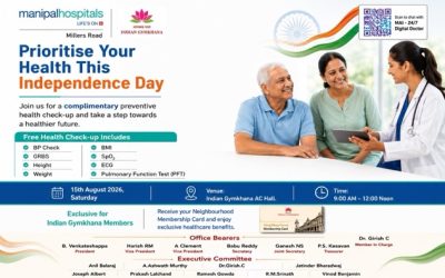 Complimentary Preventive Health Check-up Camp