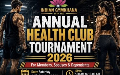 Annual Health Club Tournament 2026